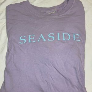 purple seaside t shirt!